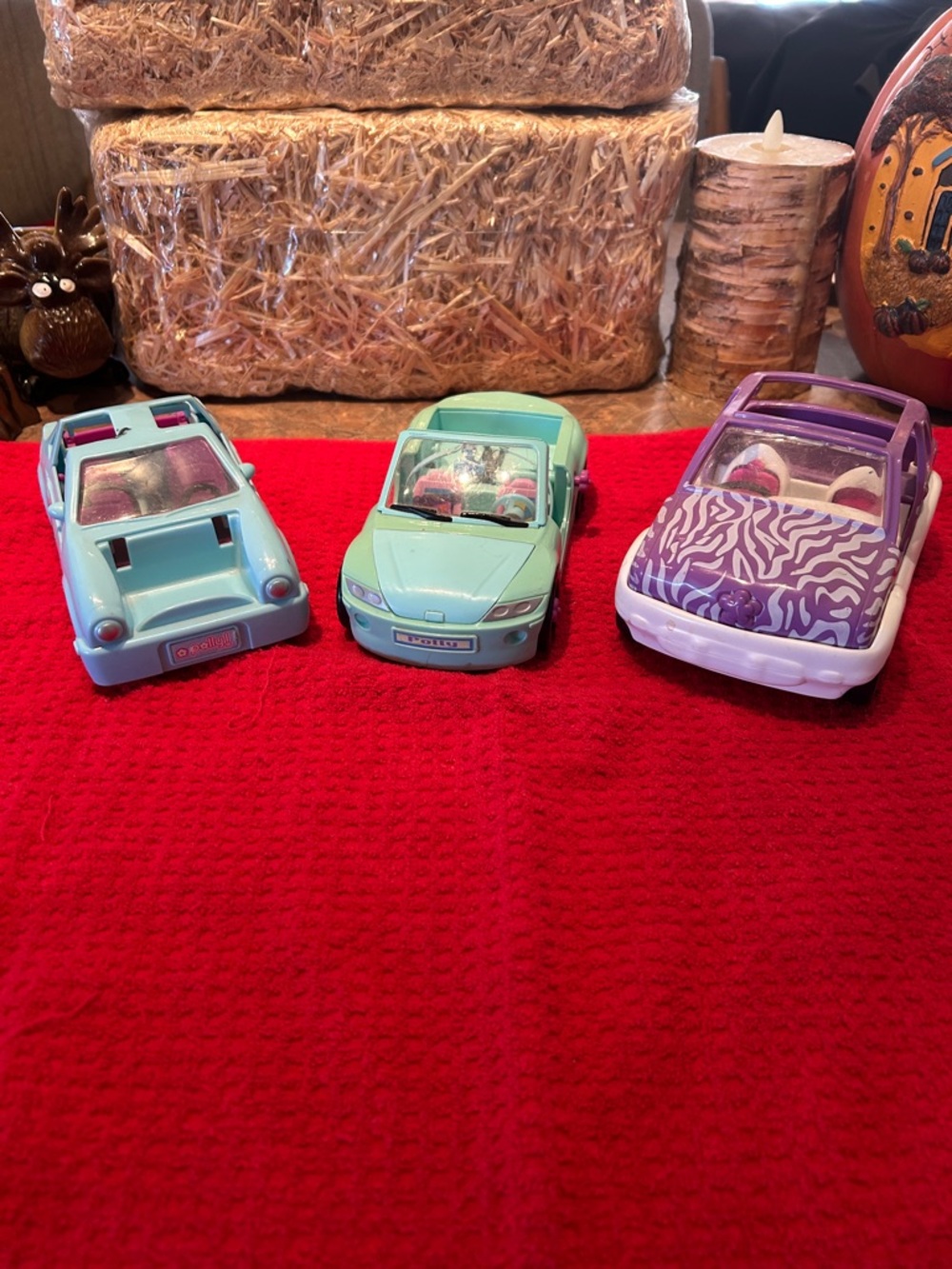 Vintage Polly Pocket Lot of Three 2003 Cars